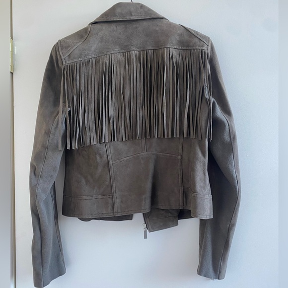 BCBG NWT SANTANA SUEDE JACKET - Picture 6 of 6